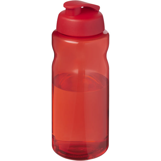 H2O Active® Eco Big Base 1-liters sportflaska med uppfällbart lock