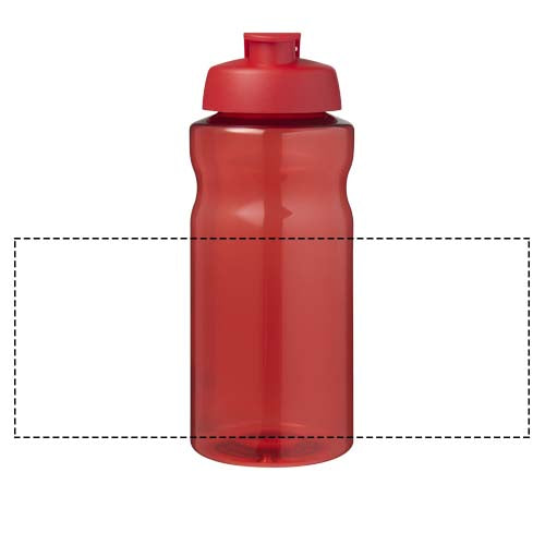 H2O Active® Eco Big Base 1-liters sportflaska med uppfällbart lock