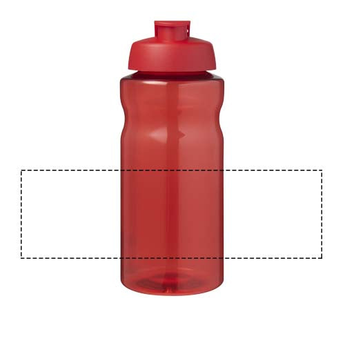 H2O Active® Eco Big Base 1-liters sportflaska med uppfällbart lock