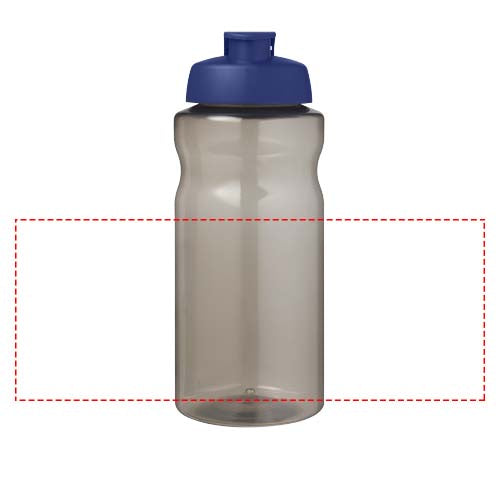 H2O Active® Eco Big Base 1-liters sportflaska med uppfällbart lock