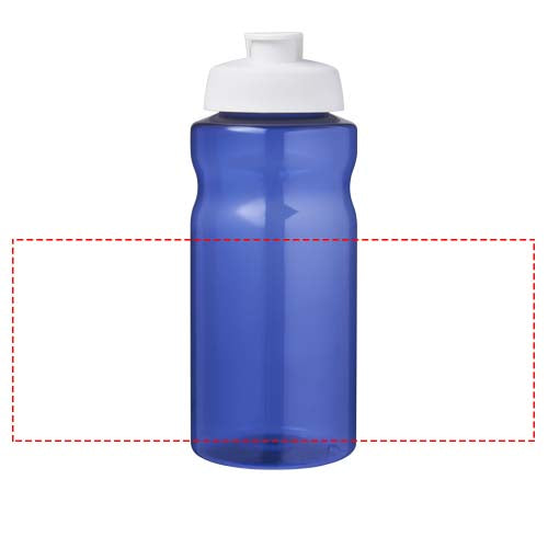 H2O Active® Eco Big Base 1-liters sportflaska med uppfällbart lock