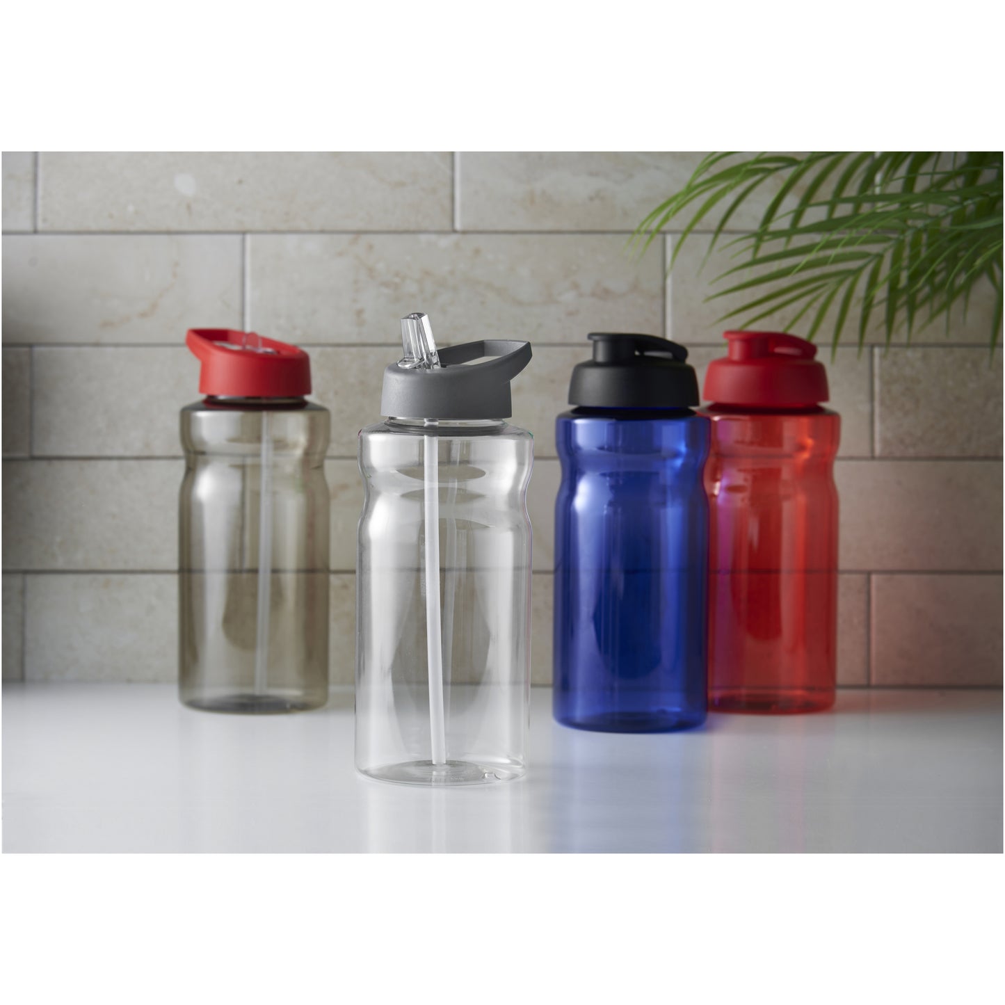 H2O Active® Eco Big Base 1-liters sportflaska med piplock