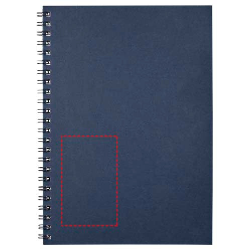 Desk-Mate® A5 spiralbunden anteckningsbok i färg