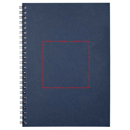 Desk-Mate® A5 spiralbunden anteckningsbok i färg