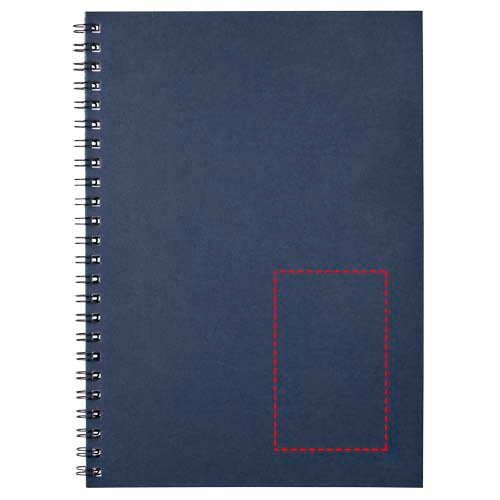 Desk-Mate® A5 spiralbunden anteckningsbok i färg