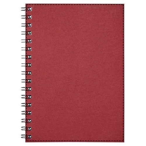 Desk-Mate® A6 spiralbunden anteckningsbok i färg
