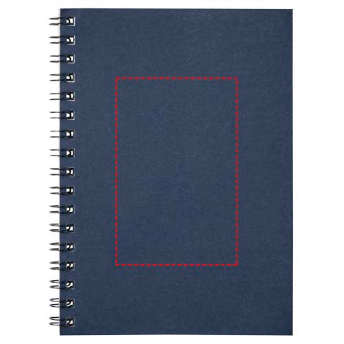 Desk-Mate® A6 spiralbunden anteckningsbok i färg