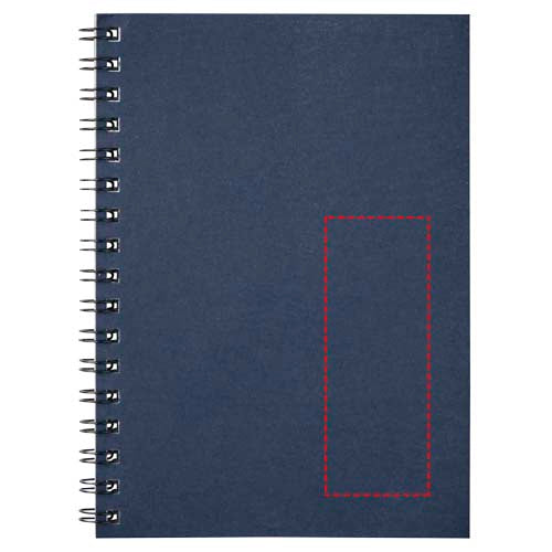 Desk-Mate® A6 spiralbunden anteckningsbok i färg