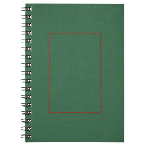 Desk-Mate® A6 spiralbunden anteckningsbok i färg
