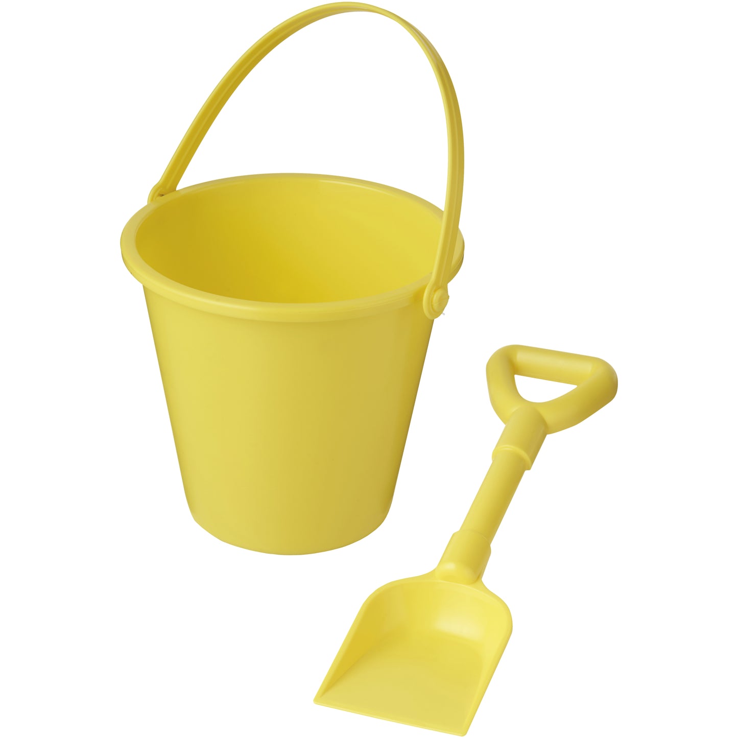 Tides strandhink och spade av återvunnen plast