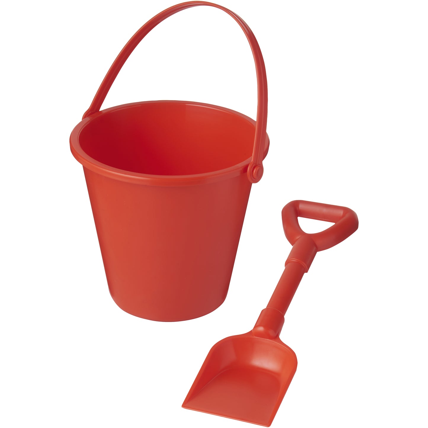 Tides strandhink och spade av återvunnen plast