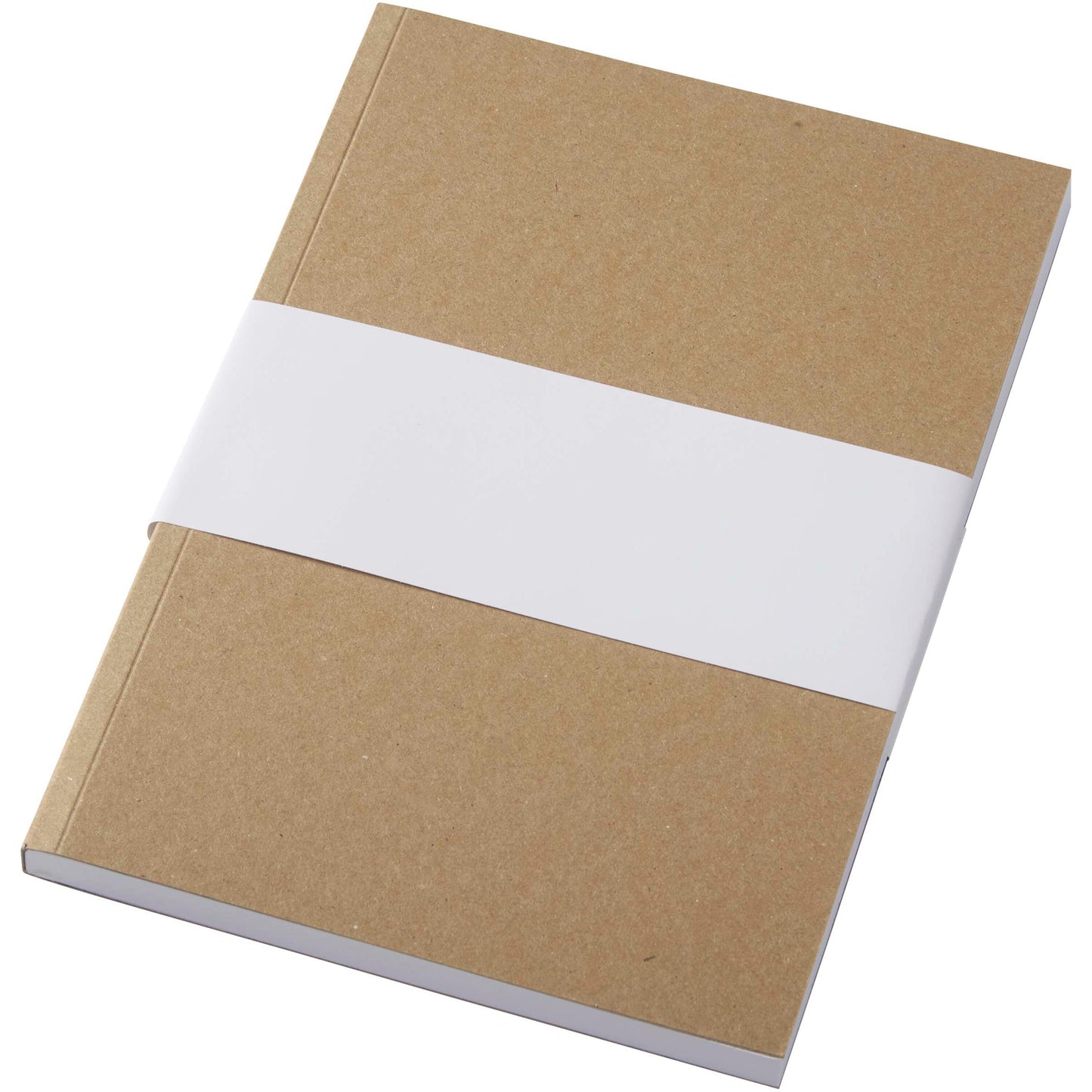 Novella Austen A5 anteckningsbok med återvunnet mjukt omslag med kraftpapper, 100 ark