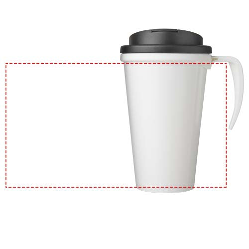 Brite-Americano® Grande 350 ml mugg med spillsäkert lock