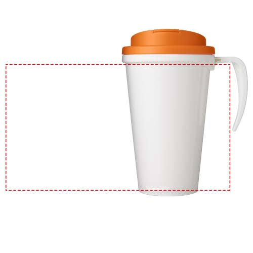 Brite-Americano® Grande 350 ml mugg med spillsäkert lock