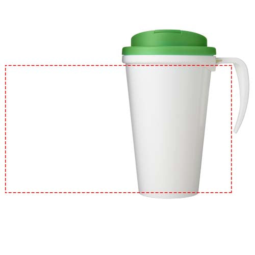 Brite-Americano® Grande 350 ml mugg med spillsäkert lock