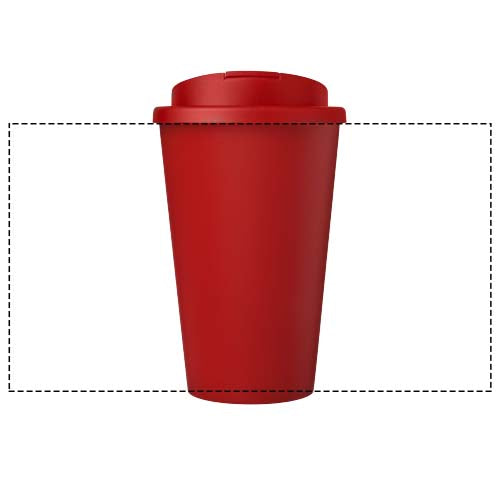 Americano® Eco 350 ml termosmugg av återvunnet material med spillsäkert lock