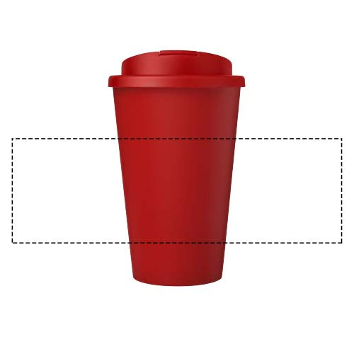 Americano® Eco 350 ml termosmugg av återvunnet material med spillsäkert lock