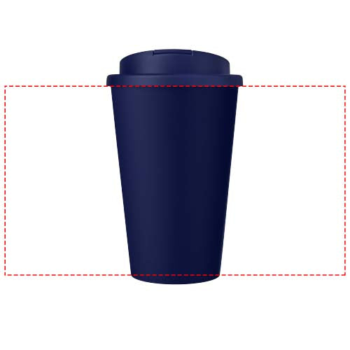 Americano® Eco 350 ml termosmugg av återvunnet material med spillsäkert lock