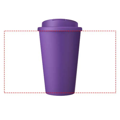 Americano® Eco 350 ml termosmugg av återvunnet material med spillsäkert lock