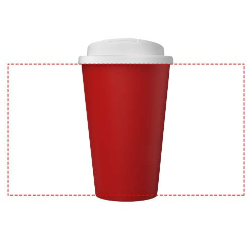 Americano® Eco 350 ml termosmugg av återvunnet material med spillsäkert lock