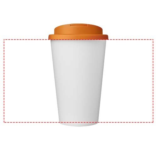 Americano® Eco 350 ml termosmugg av återvunnet material med spillsäkert lock