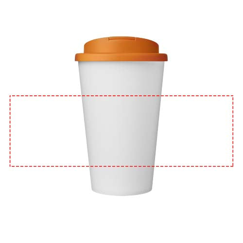 Americano® Eco 350 ml termosmugg av återvunnet material med spillsäkert lock