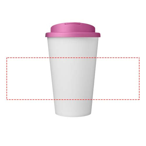 Americano® Eco 350 ml termosmugg av återvunnet material med spillsäkert lock