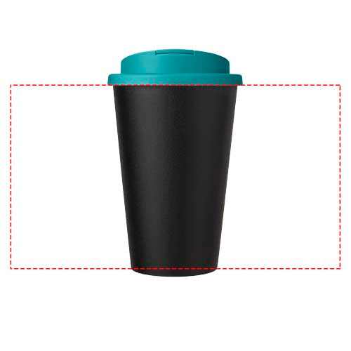 Americano® Eco 350 ml termosmugg av återvunnet material med spillsäkert lock