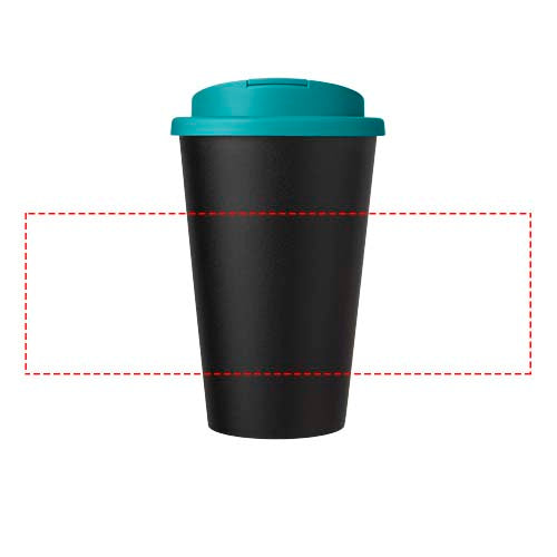 Americano® Eco 350 ml termosmugg av återvunnet material med spillsäkert lock