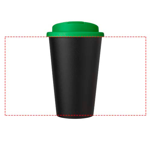 Americano® Eco 350 ml termosmugg av återvunnet material med spillsäkert lock