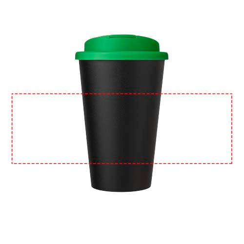 Americano® Eco 350 ml termosmugg av återvunnet material med spillsäkert lock