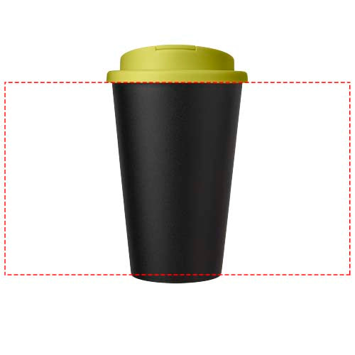 Americano® Eco 350 ml termosmugg av återvunnet material med spillsäkert lock