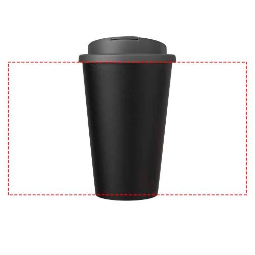 Americano® Eco 350 ml termosmugg av återvunnet material med spillsäkert lock