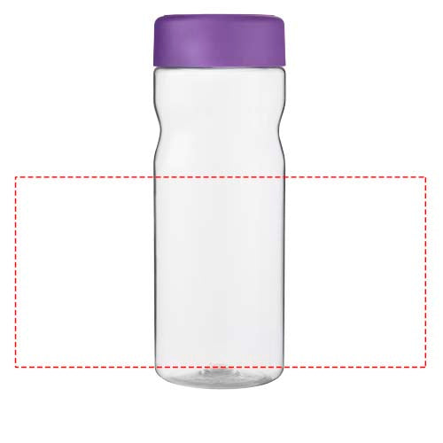 H2O Active® Eco Base 650 ml vattenflaska med skruvlock