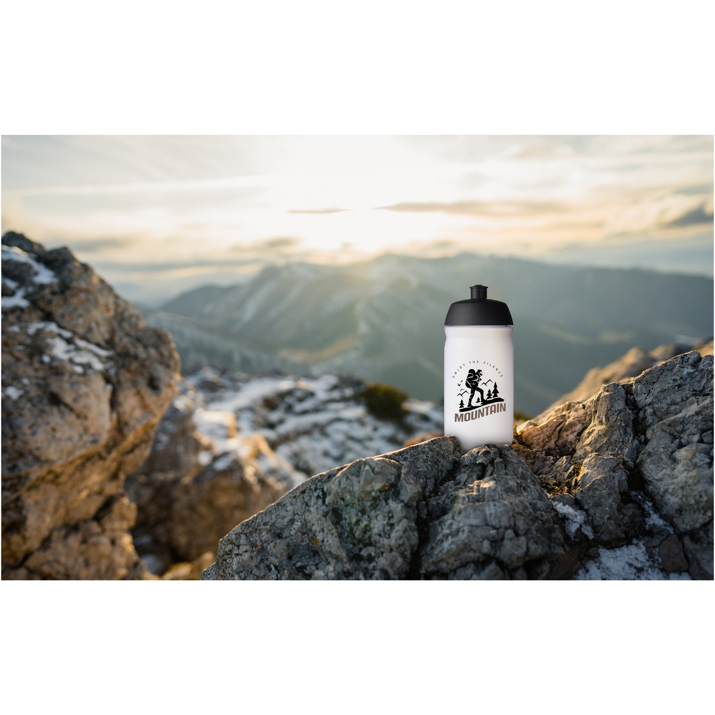 HydroFlex™ Clear 500 ml klämbar sportflaska