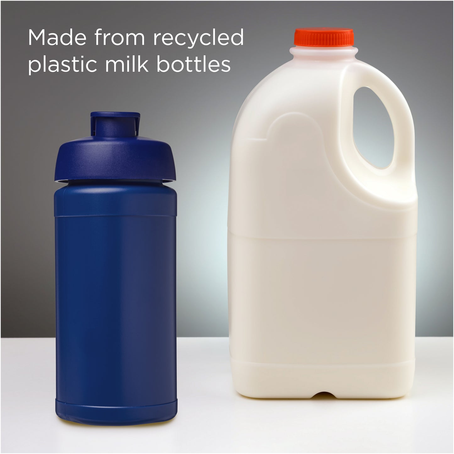 Baseline 500 ml sportflaska med fliplock av återvunnet material