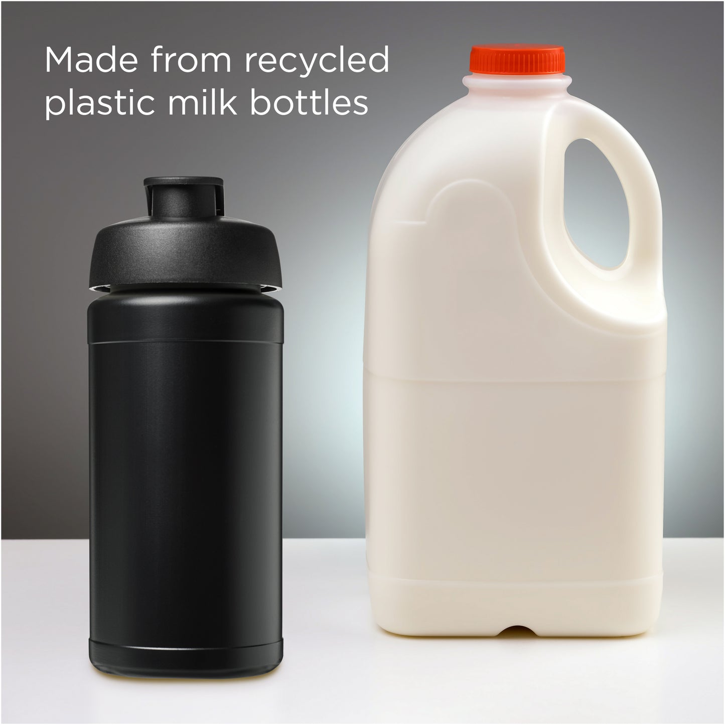 Baseline 500 ml sportflaska med fliplock av återvunnet material