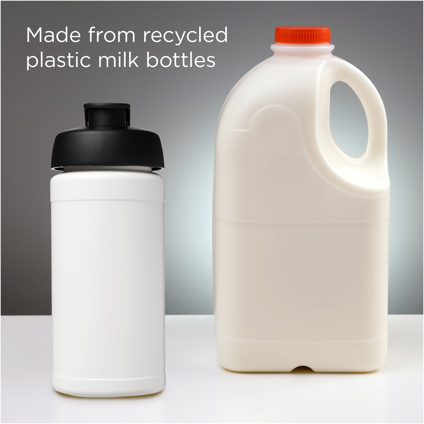 Baseline 500 ml sportflaska med fliplock av återvunnet material