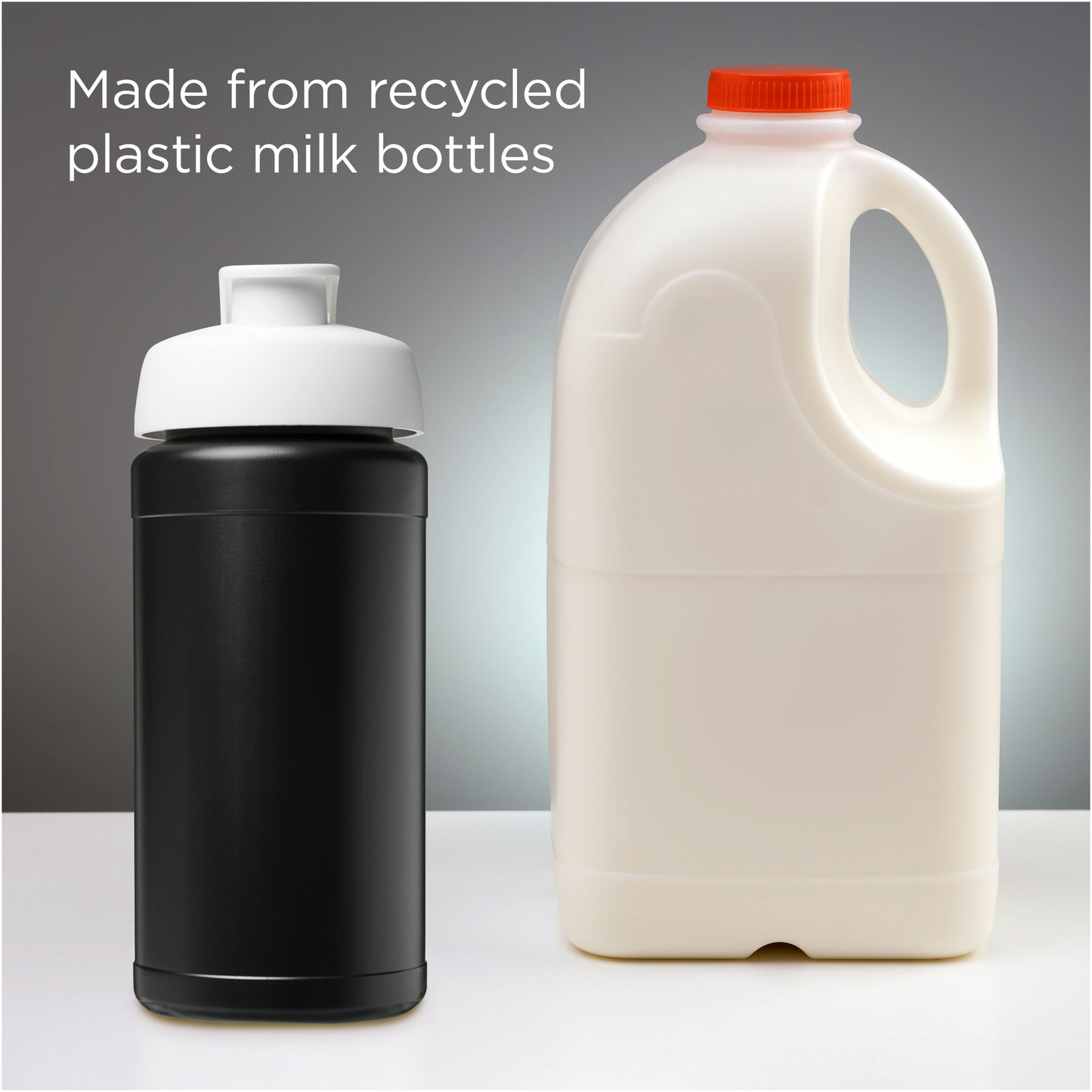 Baseline 500 ml sportflaska med fliplock av återvunnet material