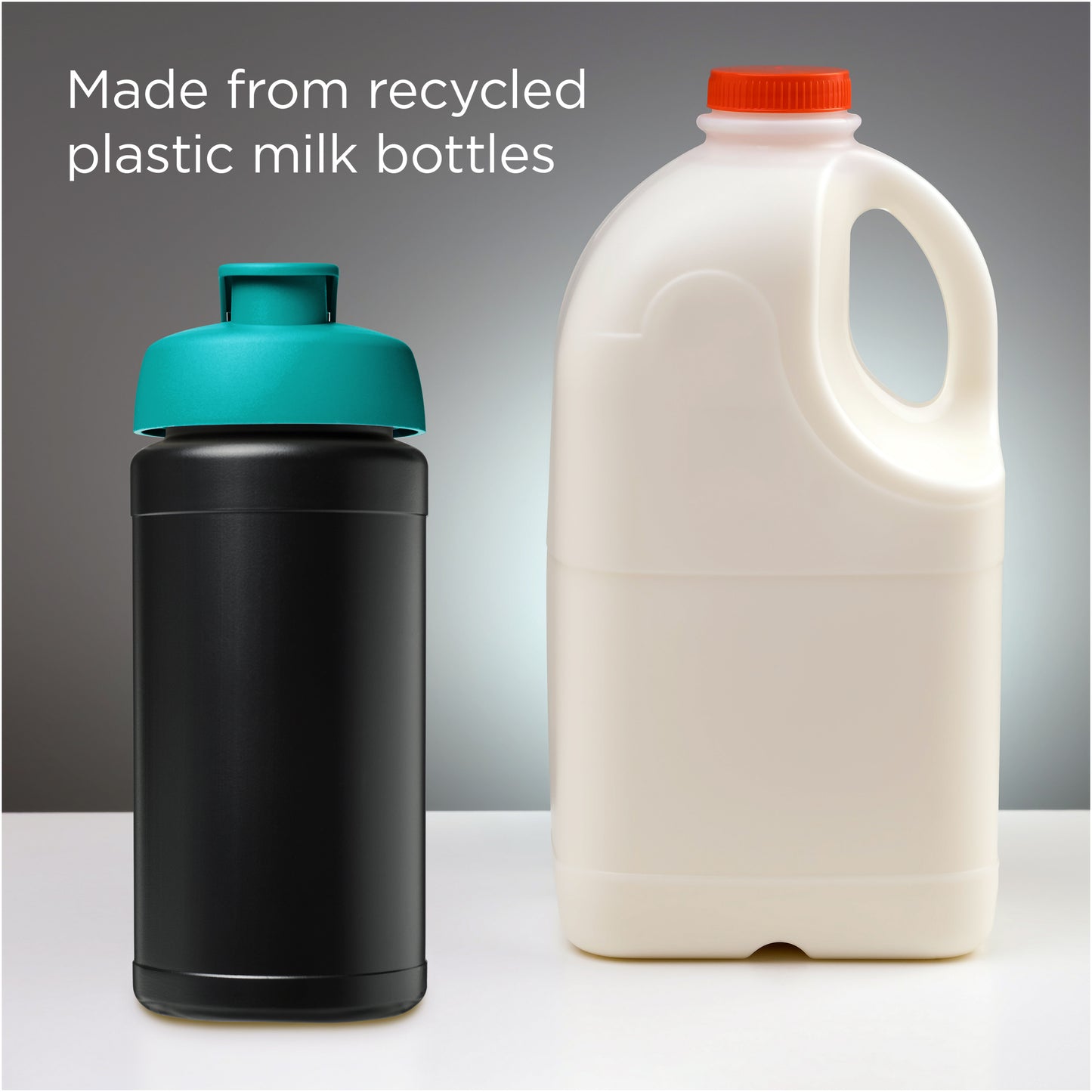 Baseline 500 ml sportflaska med fliplock av återvunnet material