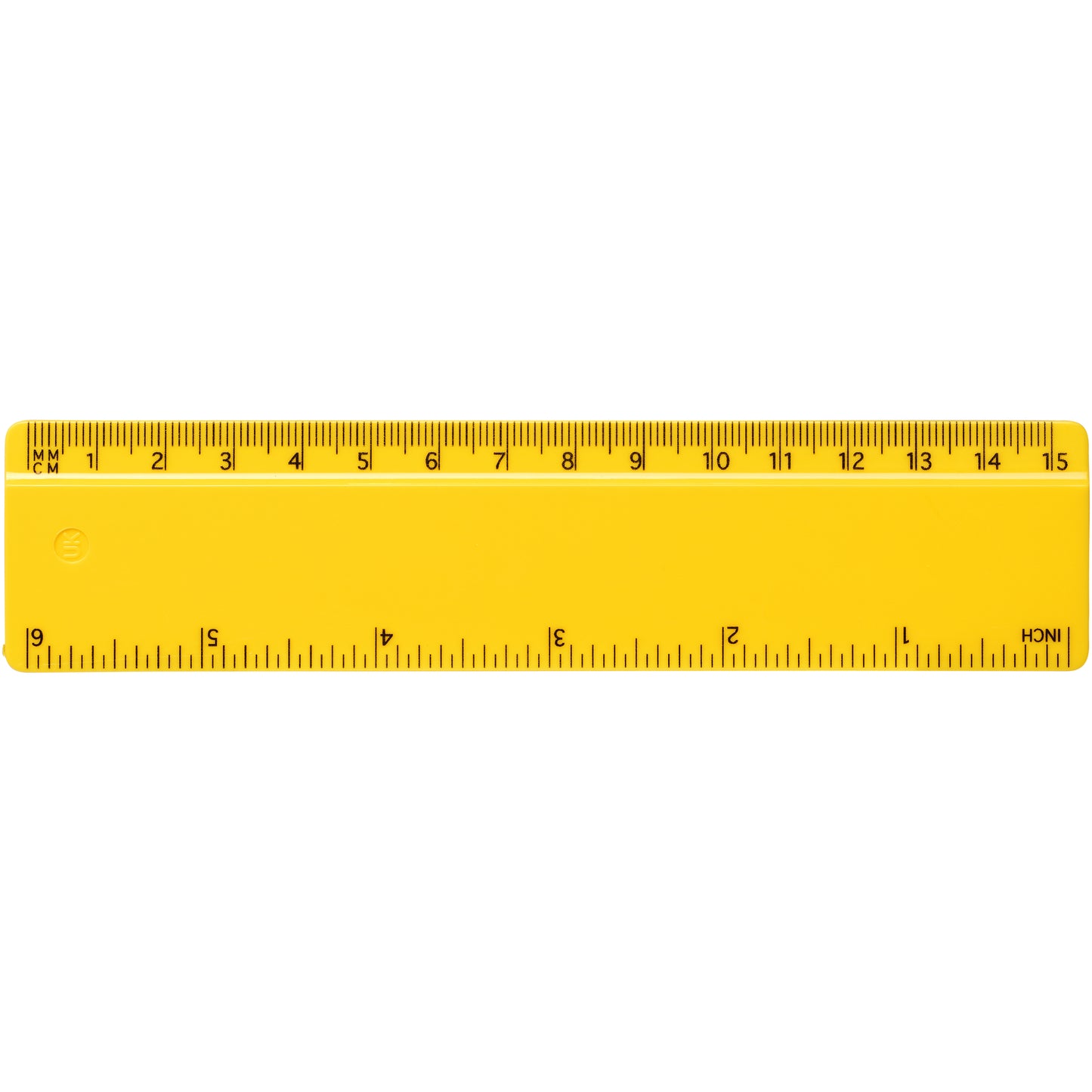 Refari 15 cm linjal av återvunnen plast