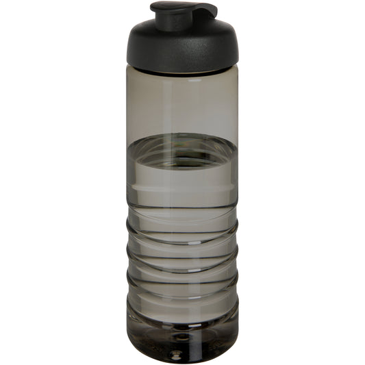 H2O Active® Eco Treble 750 ml sportflaska med uppfällbart lock