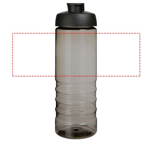 H2O Active® Eco Treble 750 ml sportflaska med uppfällbart lock