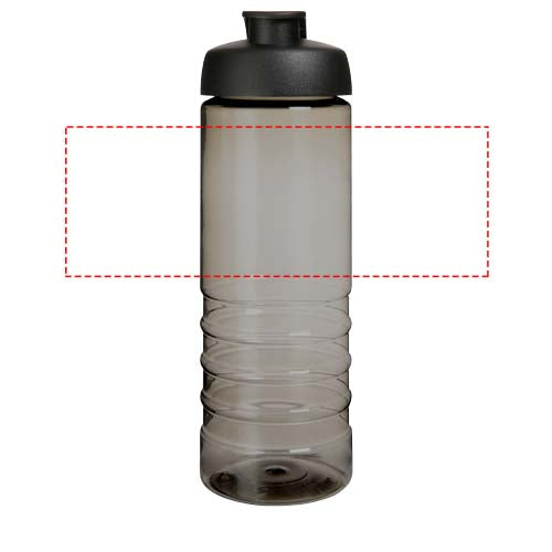 H2O Active® Eco Treble 750 ml sportflaska med uppfällbart lock