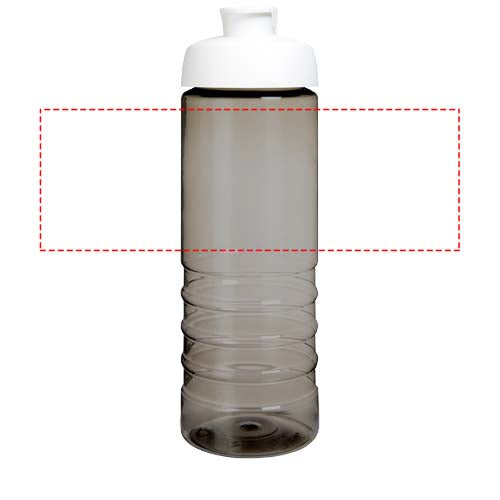 H2O Active® Eco Treble 750 ml sportflaska med uppfällbart lock