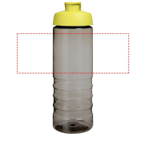 H2O Active® Eco Treble 750 ml sportflaska med uppfällbart lock