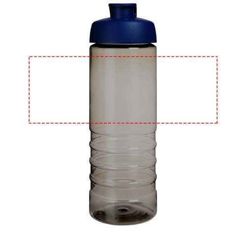 H2O Active® Eco Treble 750 ml sportflaska med uppfällbart lock
