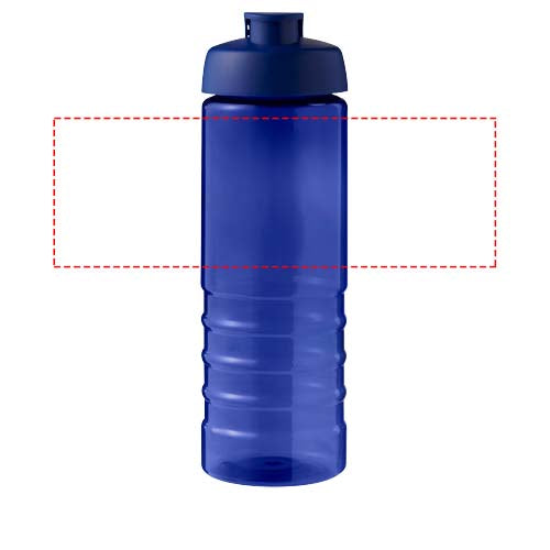 H2O Active® Eco Treble 750 ml sportflaska med uppfällbart lock