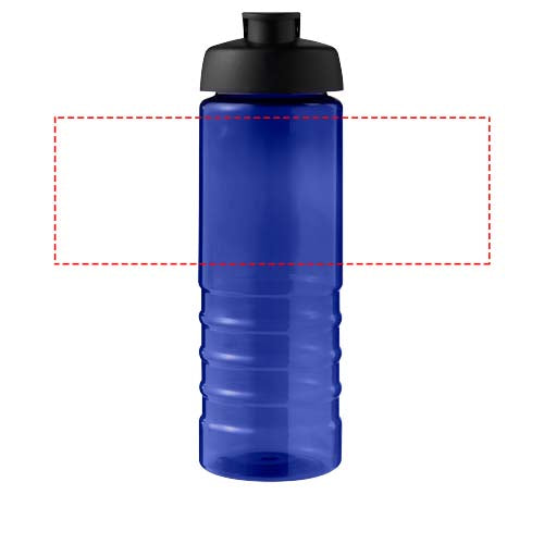 H2O Active® Eco Treble 750 ml sportflaska med uppfällbart lock