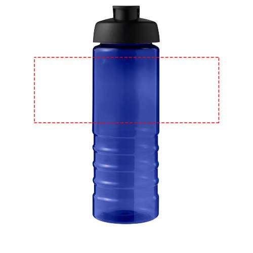 H2O Active® Eco Treble 750 ml sportflaska med uppfällbart lock